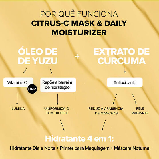 NUDESK MOIST CITRUS-C MASK&MOISTURIZER